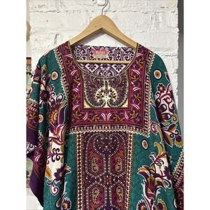 Malika Made In India Women's Ankle Length Tunic Dress